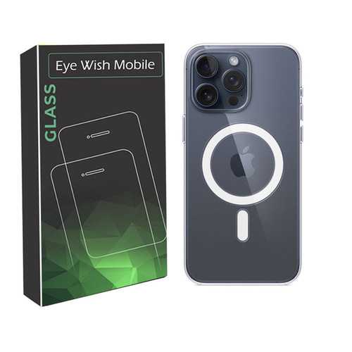 خرید کاور آی ویش مدل مگ سیف مناسب برای گوشی موبایل اپل iphone 15 pro با کیفیت عالی از EYEWISH