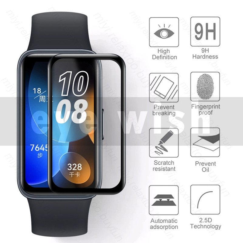 خرید محافظ صفحه نمایش آی ویش مدل pmma مناسب برای ساعت هوشمند شیائومی Smart Band 8 با کیفیت عالی از EYEWISH