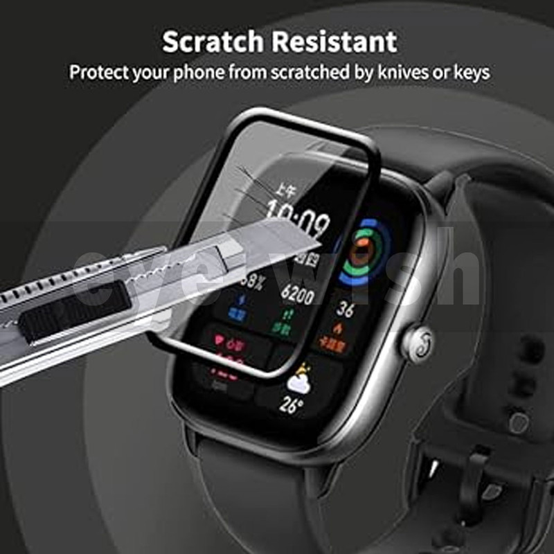 خرید محافظ صفحه نمایش آی ویش مدل pmma مناسب برای ساعت هوشمند امیزفیت Bip 3 / Bip 3 Pro با کیفیت عالی از EYEWISH