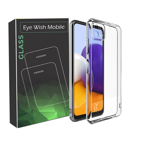 خرید کاور آی ویش مدل ژله ای مناسب برای گوشی موبایل سامسونگ Galaxy A22 5G با کیفیت عالی از EYEWISH