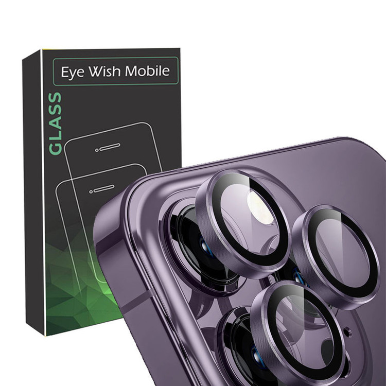 خرید محافظ لنز دوربین آی ویش مدل Lns مناسب برای گوشی موبایل اپل Iphone 14 pro / 14 promax با کیفیت عالی از EYEWISH