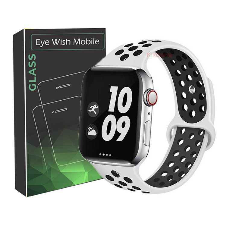 خرید بند آی ویش مدل NK مناسب برای ساعت هوشمند اپل واچ سری SE/1/2/3/4/5/6/7/8/9/ULTRA/ULTRA2/7ALUMINUM/8ALUMINUM مناسب برای سایز 42 / 44 / 45 / 49 میلی متر با کیفیت عالی از EYEWISH