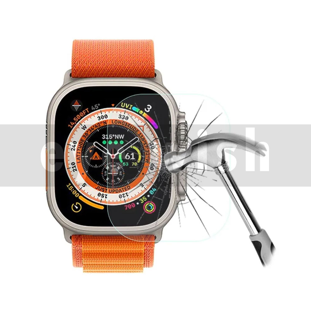 محافظ صفحه نمایش آی ویش مدل sh مناسب برای اپل واچ سری Ultra 49 mm