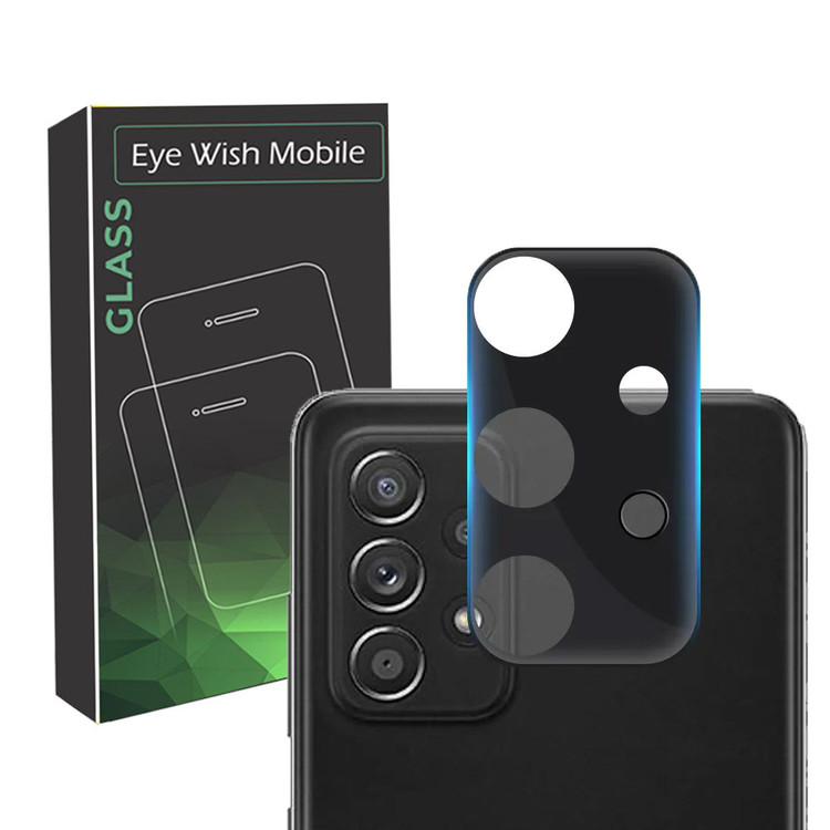 خرید محافظ لنز دوربین آی ویش مدل SH-3D مناسب برای گوشی موبایل سامسونگ Galaxy A73 / A33 / A53 با کیفیت عالی از EYEWISH