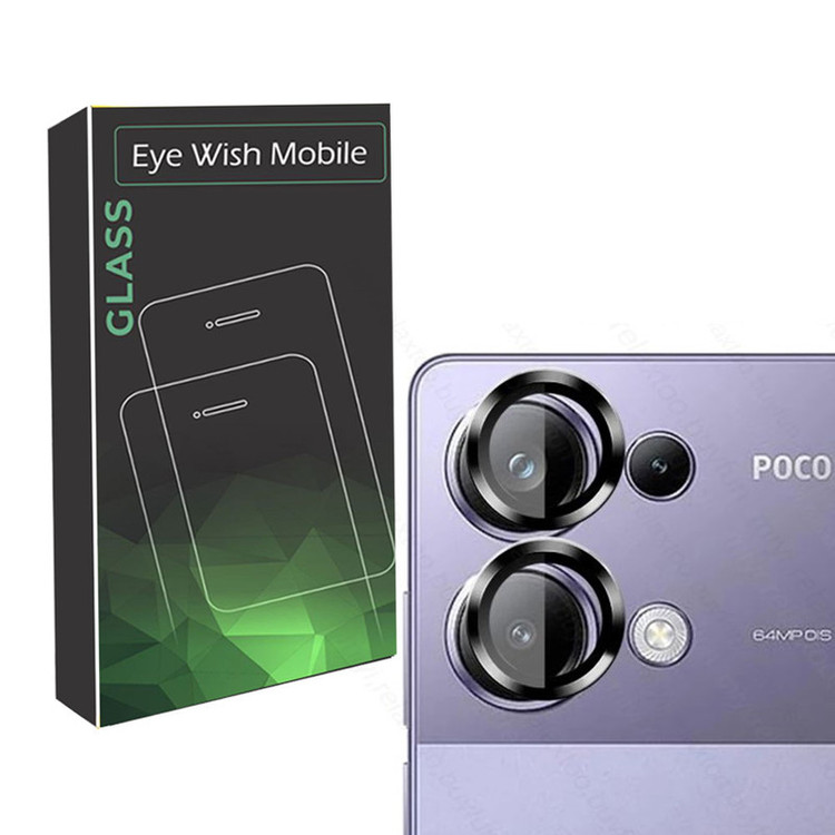 خرید محافظ لنز دوربین آی ویش مدل رینگی مناسب برای گوشی موبایل شیائومی POCO M6 PRO 4G با کیفیت عالی از EYEWISH