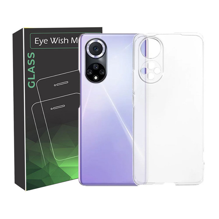 خرید کاور آی ویش مدل ژله ای مناسب برای گوشی موبایل هواوی Nova 9 / Honor 50 با کیفیت عالی از EYEWISH