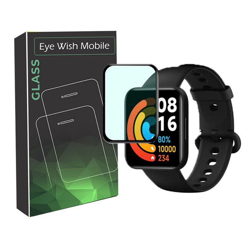 خرید محافظ صفحه نمایش آی ویش مدل pmma مناسب برای ساعت هوشمند شیائومی Redmi Watch 2 Lite با کیفیت عالی از EYEWISH