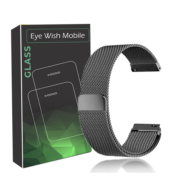 خرید بند آی ویش مدل میلانس مناسب برای ساعت هوشمند ایمیکی SF1 / SF1E با کیفیت عالی از EYEWISH