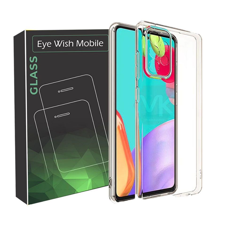 خرید کاور آی ویش مدل ژله ای مناسب برای گوشی موبایل سامسونگ Galaxy A52 4G / A52 5G / A52 S با کیفیت عالی از EYEWISH