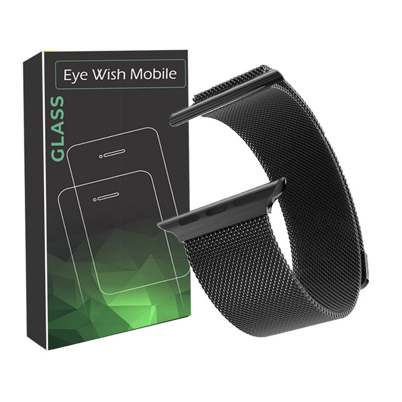 خرید بند آی ویش مدل MILAN مناسب برای ساعت هوشمند بلک تایم MXI 8 ULTRA با کیفیت عالی از EYEWISH