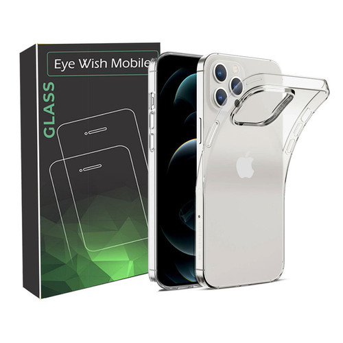 خرید کاور آی ویش مدل ژله ای مناسب برای گوشی موبایل اپل Iphone 12 PROMAX با کیفیت عالی از EYEWISH