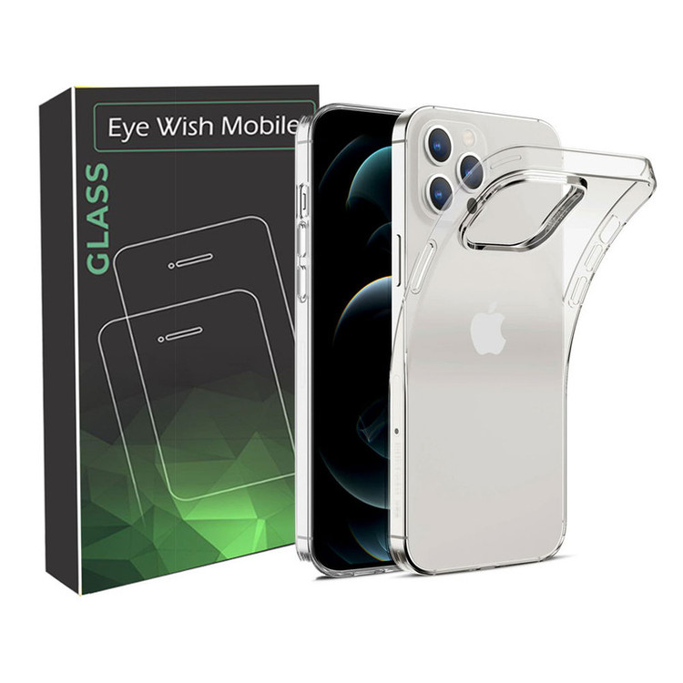 خرید کاور آی ویش مدل ژله ای مناسب برای گوشی موبایل اپل Iphone 12 PROMAX با کیفیت عالی از EYEWISH