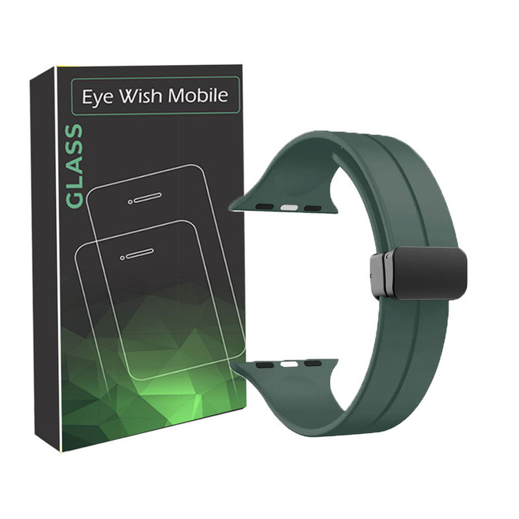 خرید بند آی ویش مدل مگنتی مناسب برای ساعت هوشمند ویرفیت HK9 / HK9 PRO / HK9 PRO PLUS / HK9 ULTRA2 / S8 ULTRA MAX / BML ULTRA MAX با کیفیت عالی از EYEWISH