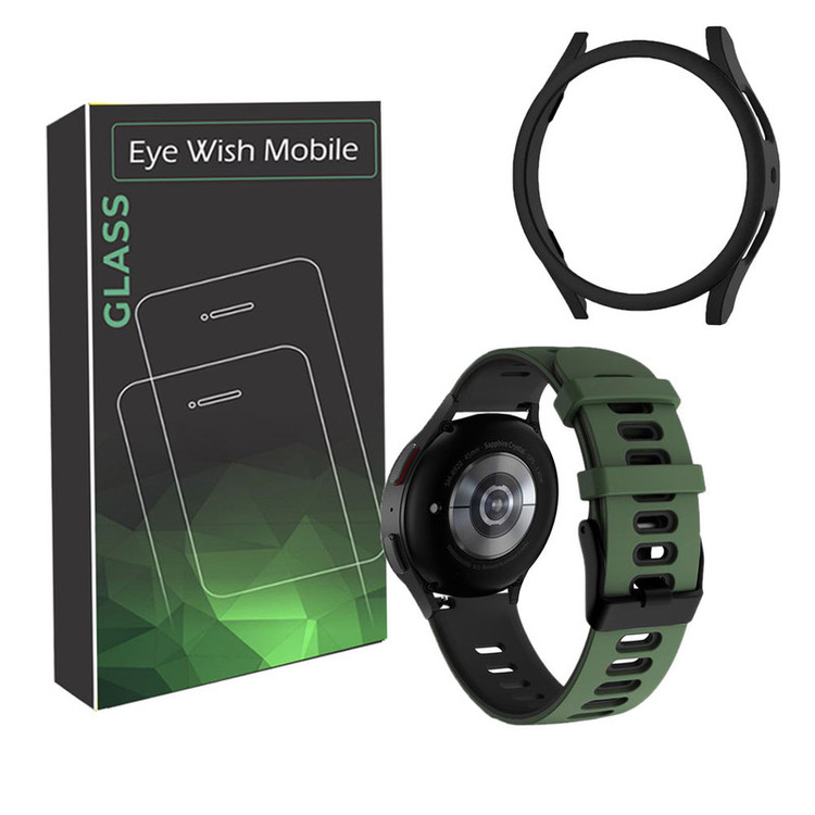 خرید بند آی ویش مدل HIKE مناسب برای ساعت هوشمند سامسونگ GALAXY WATCH 6 CLASSIC 47 MM به همراه کاور بامپر با کیفیت عالی از EYEWISH