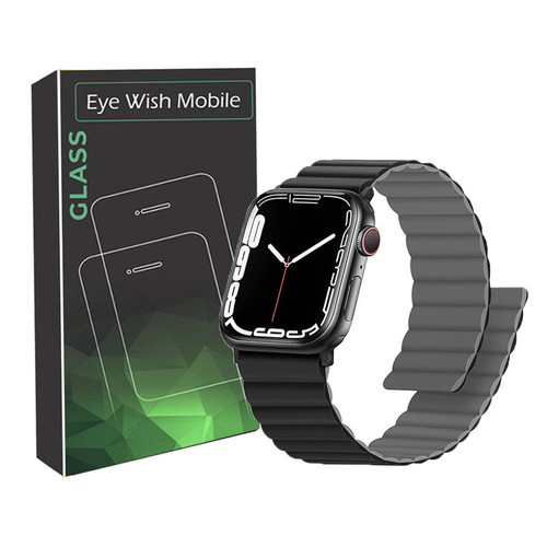 خرید بند آی ویش مدل MAGNETIC LOOP DC مناسب برای ساعت هوشمند اپل واچ سری SE/1/2/3/4/5/6/7/8/9/ALUMINUM سایز 42 / 44 / 45 میلی متر با کیفیت عالی از EYEWISH