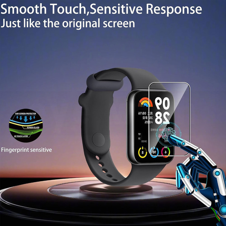 محافظ صفحه نمایش آی ویش مدل SH مناسب برای ساعت هوشمند شیائومی Mi Band 8 pro بسته سه عددی