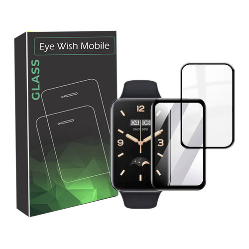 خرید محافظ صفحه نمایش نانو آی ویش مدل PMMA مناسب برای ساعت هوشمند honor band 6 / 7 بسته دو عددی با کیفیت عالی از EYEWISH