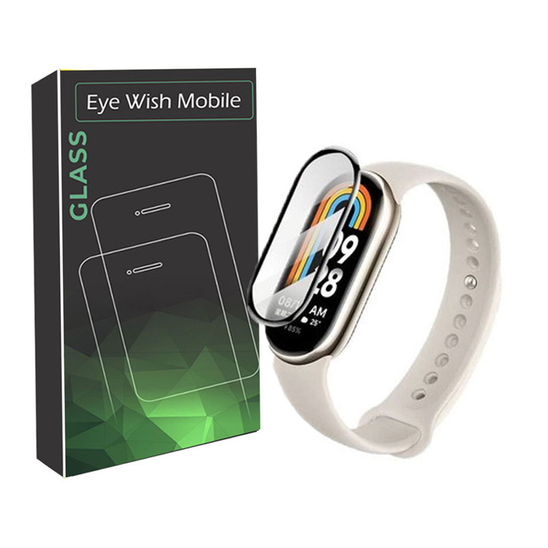 خرید محافظ صفحه نمایش نانو آی ویش مدل PMMA مناسب برای ساعت هوشمند شیائومی MI BAND 7 / 8 با کیفیت عالی از EYEWISH
