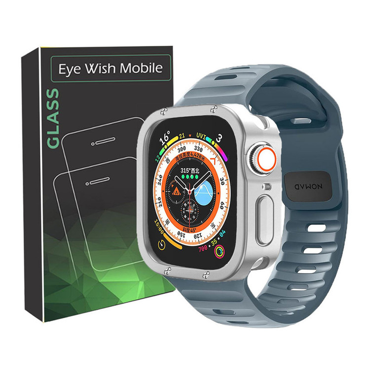 خرید بند آی ویش مدل spigen sport lux مناسب برای اپل واچ سری se/1/2/3/4/5/6/7/8/9/se2021/se2023/seAluminum سایز 40 میلی متر به همراه کاور بامپر با کیفیت عالی از EYEWISH