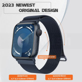 خرید بند آی ویش مدل milan-lux مناسب برای اپل واچ سایز 42 / 44 / 45 میلی متر به همراه کاور با کیفیت عالی از EYEWISH