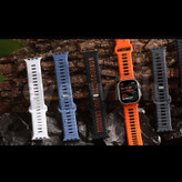 بند آی ویش مدل spigen sport lux مناسب برای اپل واچ سری se/1/2/3/4/5/6/7/8/9/se2021/se2023/seAluminum سایز 42 / 44 / 45 میلی متر به همراه کاور بامپر