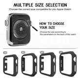 خرید کاور آی ویش مدل Bumper مناسب برای اپل واچ سری 1 / 2 / 3 سایز 38 میلی متر با کیفیت عالی از EYEWISH