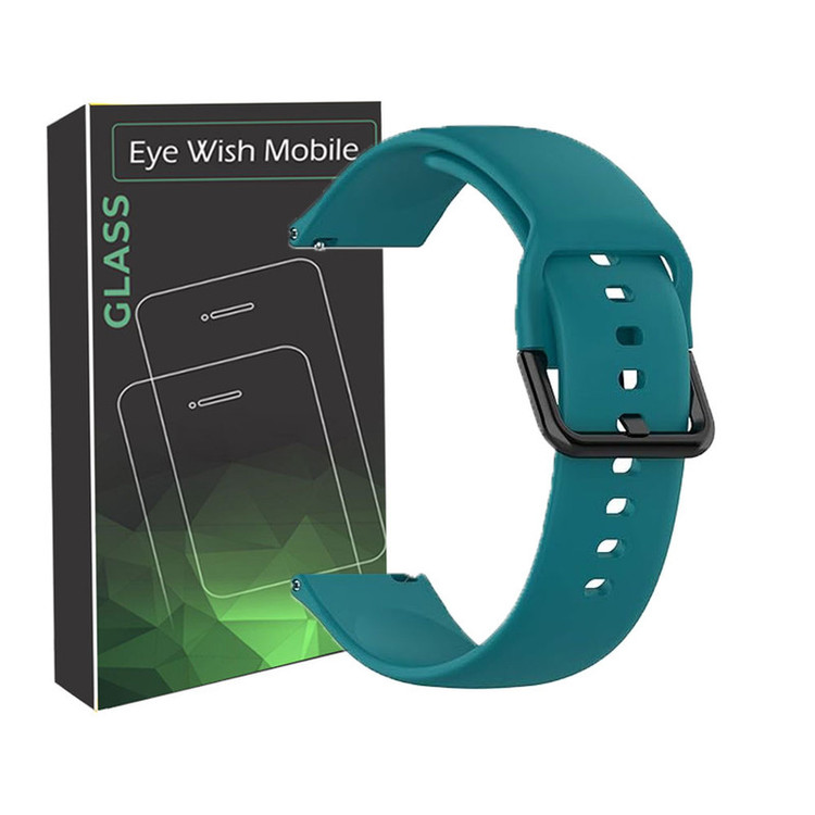 خرید بند آی ویش مدل ORG-SG مناسب برای ساعت هوشمند هایلو RS5 با کیفیت عالی از EYEWISH