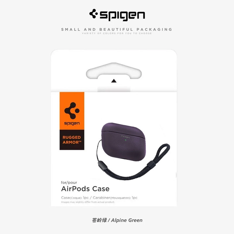 کاور اسپیگن مدل simple spg مناسب برای کیس اپل ایرپاد پرو 2 air pod pro / pro