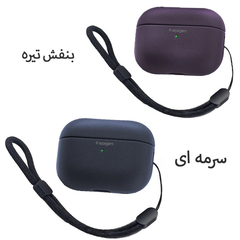 کاور اسپیگن مدل simple spg مناسب برای کیس اپل ایرپاد پرو 2 air pod pro / pro