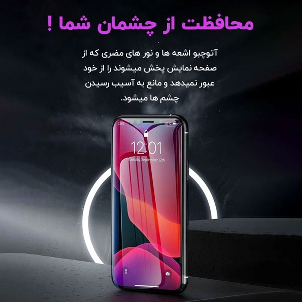محافظ صفحه نمایش آی ویش مدل ANTI STATIC مناسب برای گوشی موبایل شیائومی Redmi note 12 4G / POCO X5