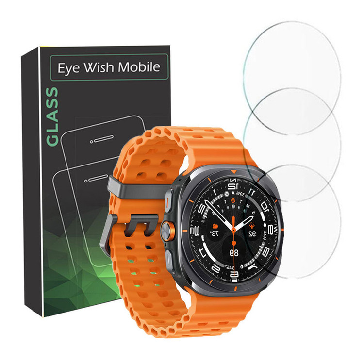 خرید محافظ صفحه نمایش آی ویش مدل SH مناسب برای ساعت هوشمند سامسونگ Galaxy Watch Ultra 47mm بسته سه عددی با کیفیت عالی از EYEWISH
