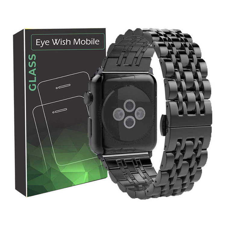 خرید بند آی ویش مدل 7bead مناسب برای اپل واچ سری se/1/2/3/4/5/6/7/8/9/se2021/se2023/seAluminum سایز 38 / 40 / 41 میلی متر با کیفیت عالی از EYEWISH