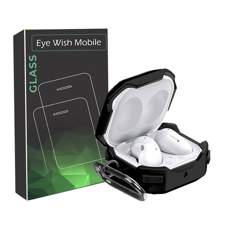 خرید کاور آی ویش مدل Eggshell مناسب برای کیس هدفون سامسونگ Galaxy buds 2 / buds pro / buds live / buds 2 Pro با کیفیت عالی از EYEWISH