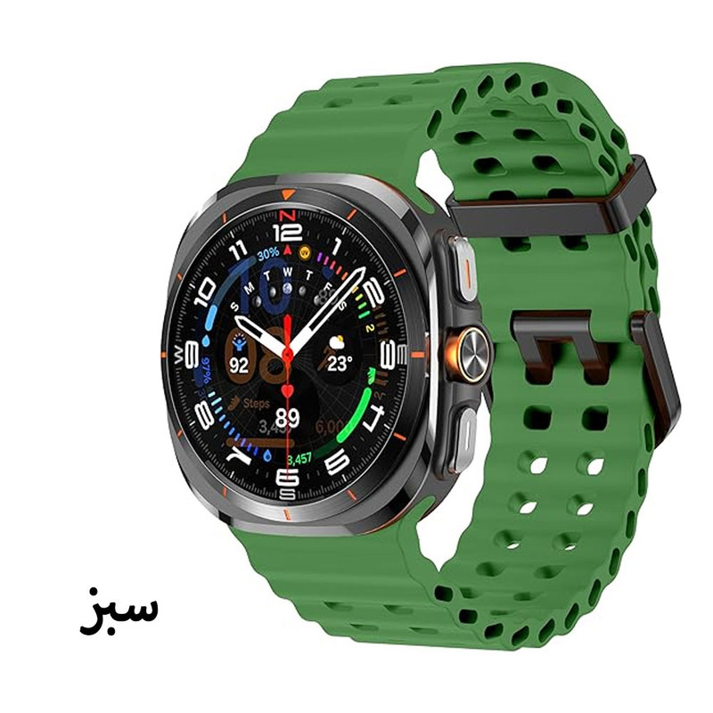 بند آی ویش مدل marine مناسب برای ساعت هوشمند سامسونگ Galaxy Watch Ultra 47mm