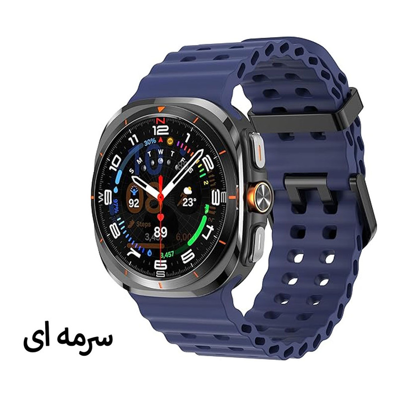 بند آی ویش مدل marine مناسب برای ساعت هوشمند سامسونگ Galaxy Watch Ultra 47mm