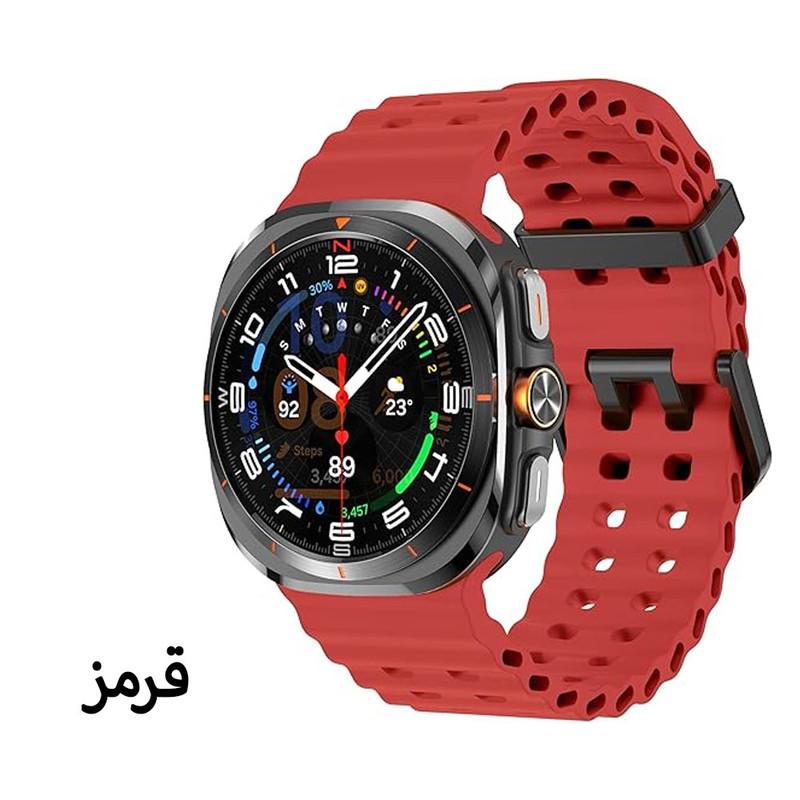 بند آی ویش مدل marine مناسب برای ساعت هوشمند سامسونگ Galaxy Watch Ultra 47mm
