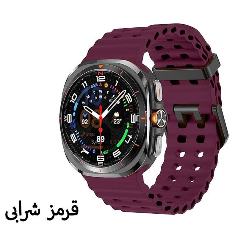 بند آی ویش مدل marine مناسب برای ساعت هوشمند سامسونگ Galaxy Watch Ultra 47mm