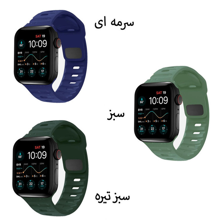بند آی ویش مدل 1-SPIGEN SPORT مناسب برای اپل واچ ultra / ultra 2 49 mm