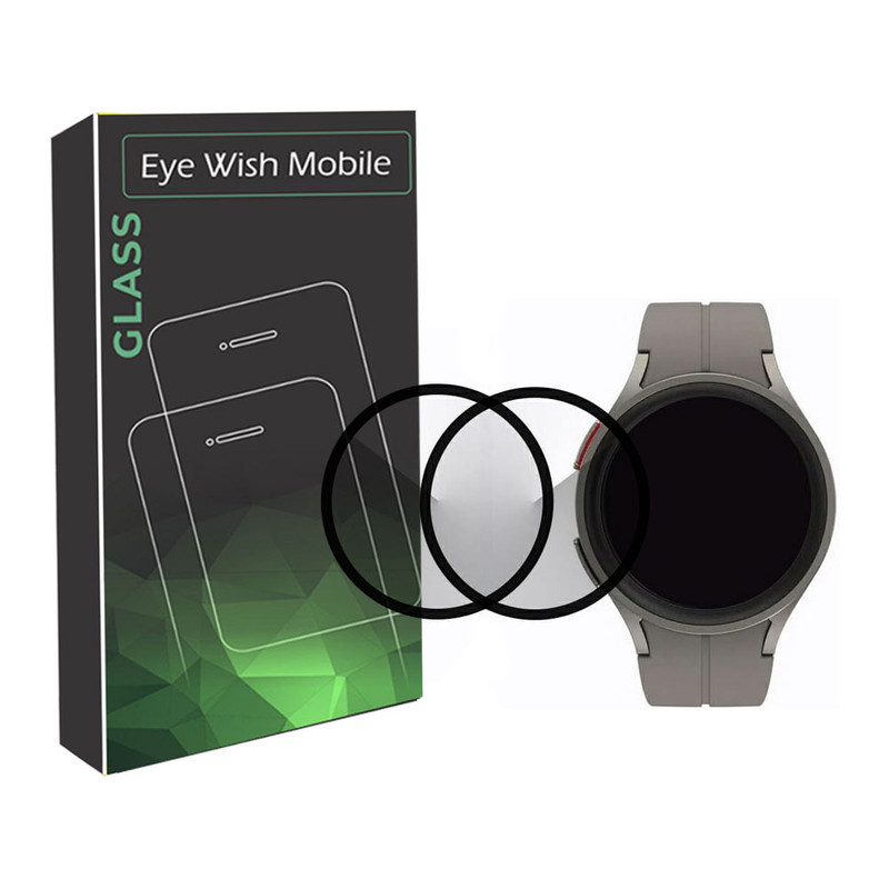 خرید محافظ صفحه نمایش نانو آی ویش مدل PMMA مناسب برای ساعت هوشمند سامسونگ Galaxy watch 7 40 mm بسته دو عددی با کیفیت عالی از EYEWISH