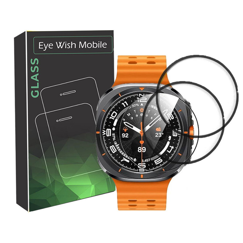 خرید محافظ صفحه نمایش نانو آی ویش مدل PMMA مناسب برای ساعت هوشمند سامسونگ Galaxy watch Ultra 47 mm بسته سه عددی با کیفیت عالی از EYEWISH