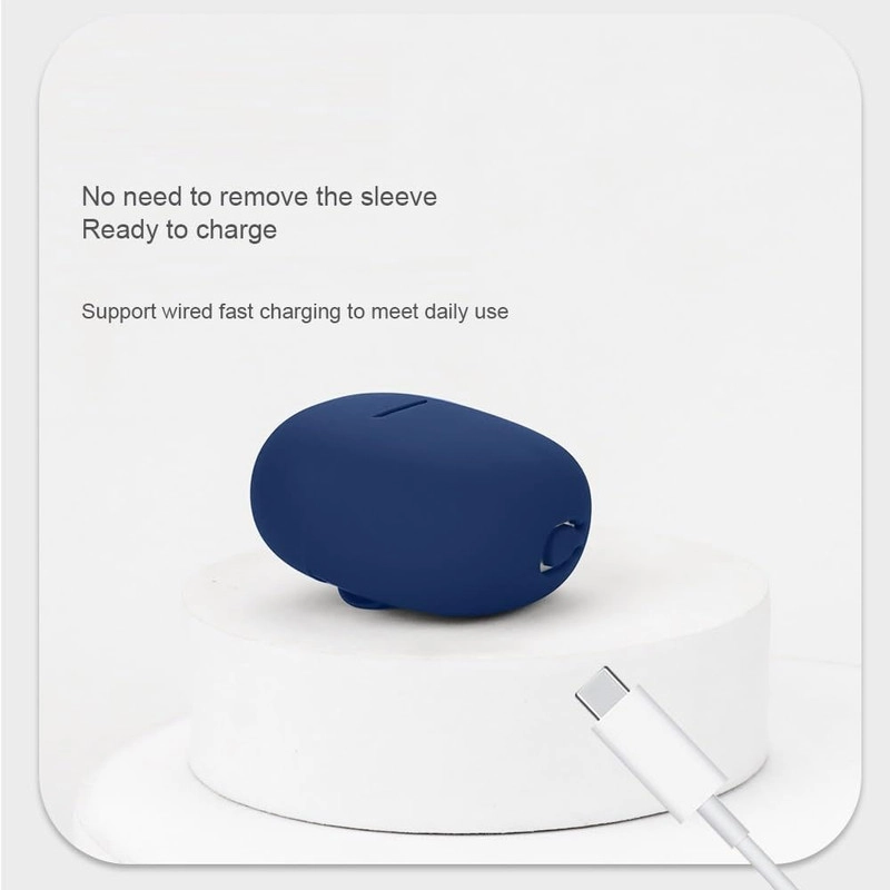 کاور آی ویش مدل Silicone-Type مناسب برای کیس هدفون بی سیم کیو سی وای QCY AilyBuds Lite