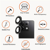 خرید محافظ لنز دوربین آی ویش مدل رینگی نگین دار مناسب برای گوشی موبایل شیائومی Redmi Note 13 5g با کیفیت عالی از EYEWISH