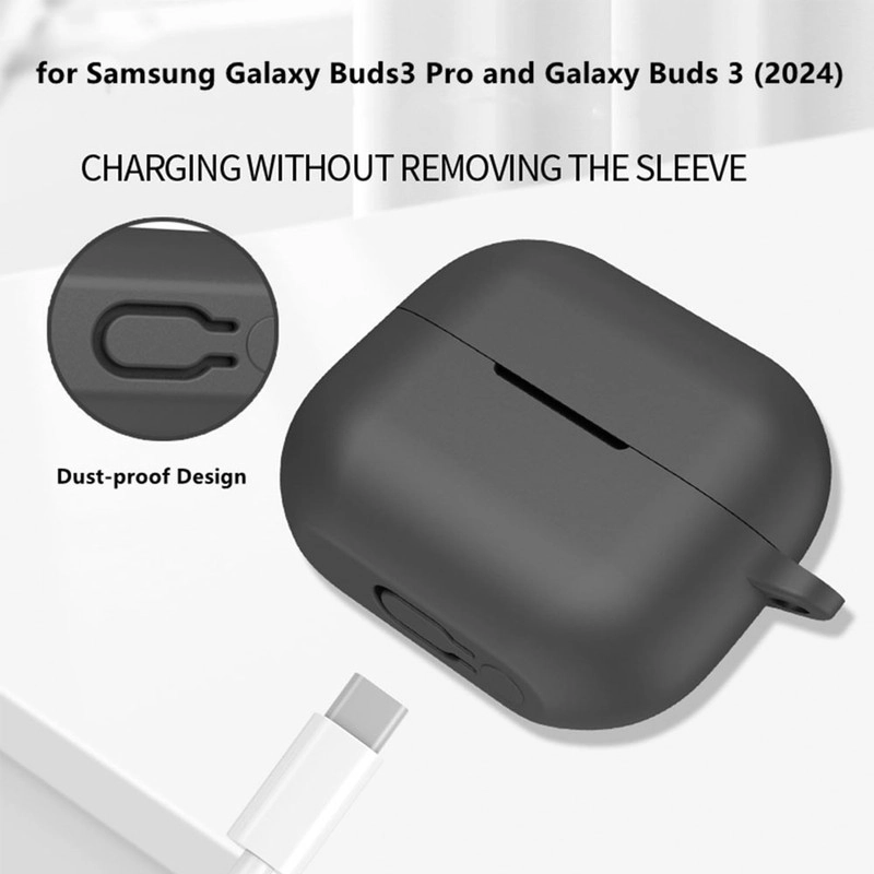 کاور آی ویش مدل silc مناسب برای کیس هندزفری سامسونگ Galaxy Buds 3 / 3 pro