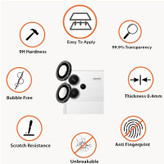 خرید محافظ لنز دوربین آی ویش مدل رینگی نگین دار مناسب برای گوشی موبایل شیائومی Redmi Note 13 Pro Plus با کیفیت عالی از EYEWISH