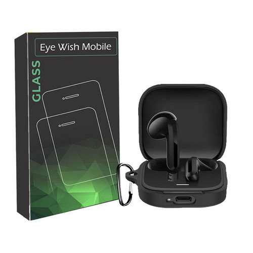 خرید کاور آی ویش مدل silc مناسب برای کیس هدفون شیائومی Redmi buds 6 با کیفیت عالی از EYEWISH