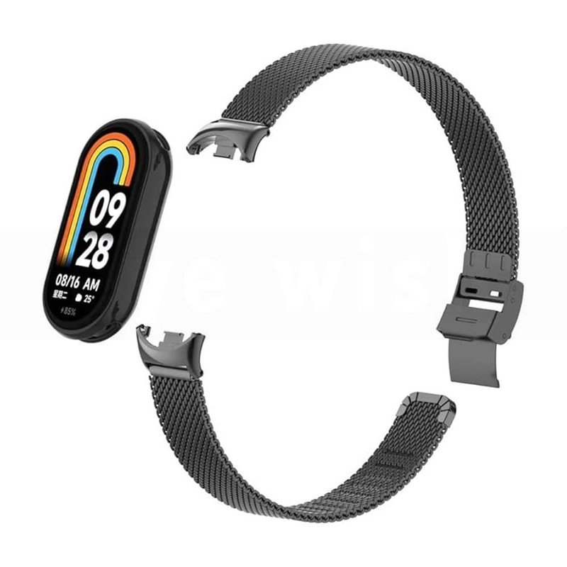 خرید بند آی ویش مدل MILANSE مناسب برای ساعت هوشمند شیائومی Mi Band 9 با کیفیت عالی از EYEWISH