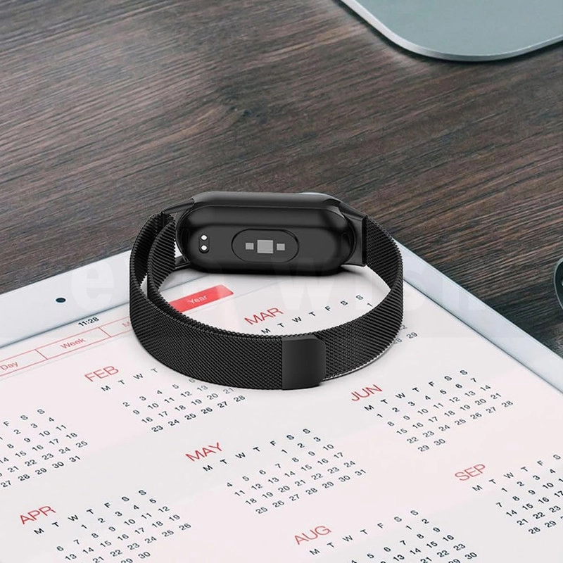 خرید بند آی ویش مدل MILANSE مناسب برای ساعت هوشمند شیائومی Mi Band 9 با کیفیت عالی از EYEWISH