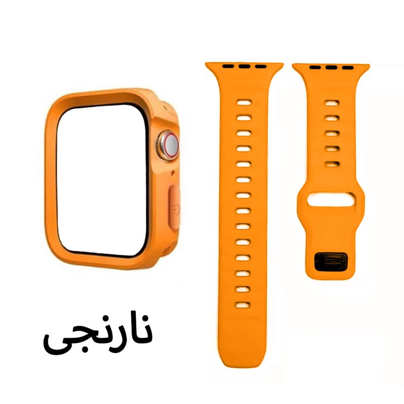 خرید بند آی ویش مدل spigen sport-difen مناسب برای اپل واچ سری se/1/2/3/4/5/6/7/8/9/se2021/se2023/se aluminum سایز 42 / 44 / 45 میلی متر به همراه کاور دیفندر با کیفیت عالی از EYEWISH