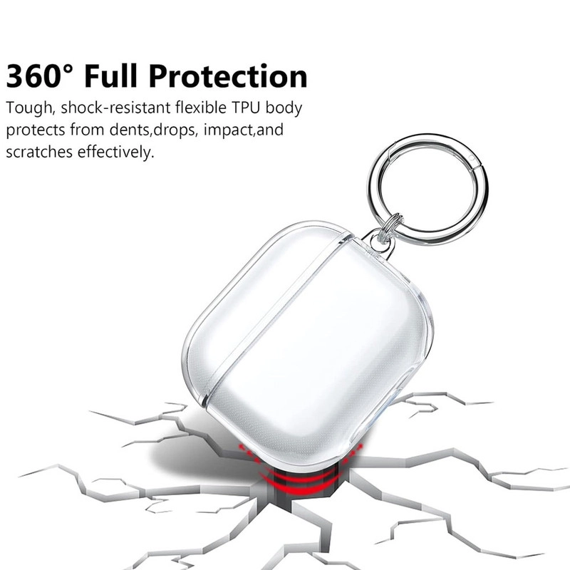 کاور آی ویش مدل clear-jelly مناسب برای کیس اپل ایرپاد 3 air pod