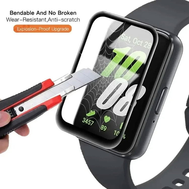محافظ صفحه نمایش نانو آی ویش مدل PMMA مناسب برای ساعت هوشمند سامسونگ Galaxy watch FIT 3 بسته سه عددی